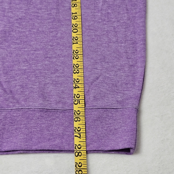 New Turtleson Wallace quarter 1/4 zip golf vest heather purple grape size Large - Picture 8 of 9